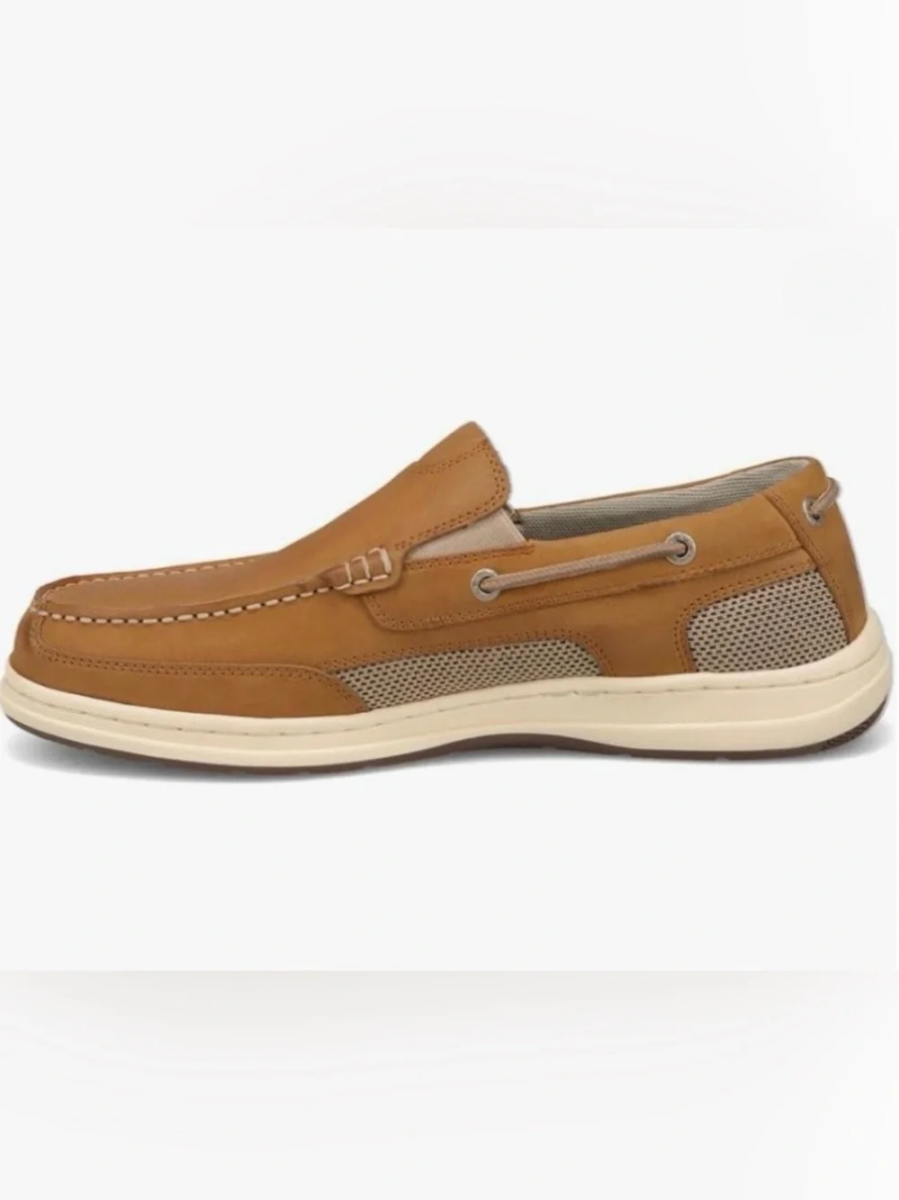 Dockers Men's Cognac Slip-On Leather Loafer Size 14